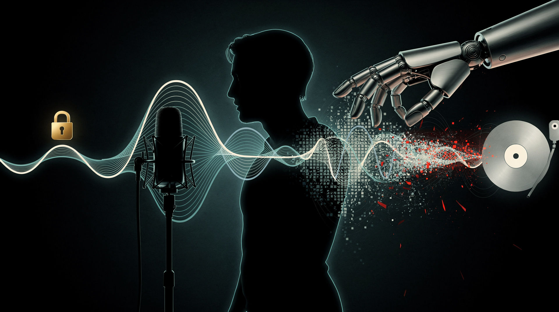 AI can clone an artist's voice for fake songs, scam ads, and unconsented revivals. A Briefing on the ELVIS Act, the NO FAKES Act, and the shift from sound to provenance.