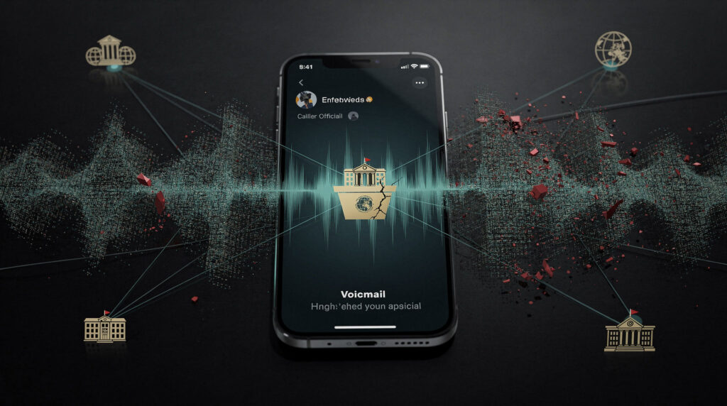 An AI voice deepfake of the US Secretary of State messaged foreign ministers and officials to seek access. A Case File on deepfakes reaching the top of statecraft. An AI voice deepfake of the US Secretary of State messaged foreign ministers and officials to seek access. A Case File on deepfakes reaching the top of statecraft.