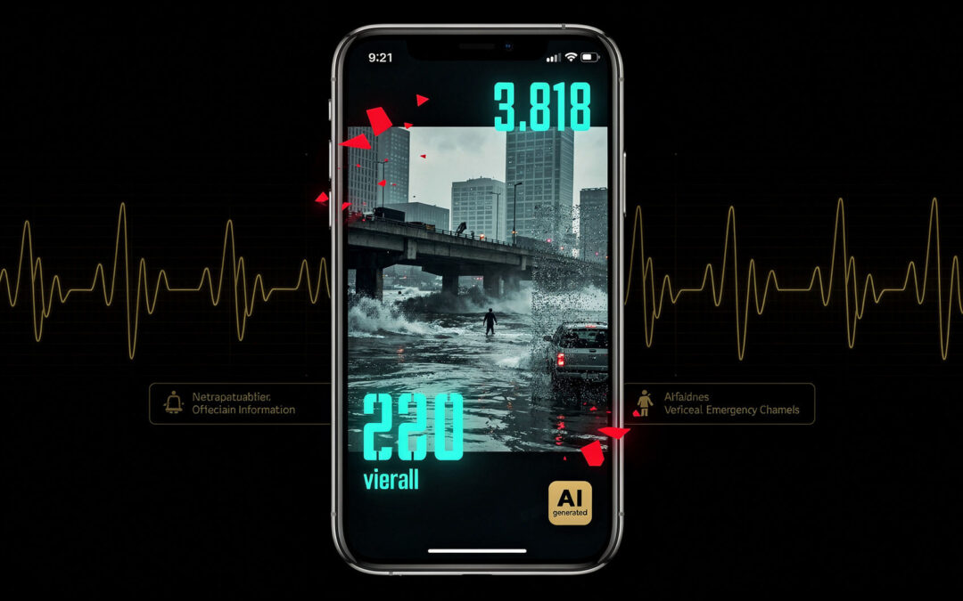 The Fog of Disaster: AI-Generated Fakes Flood a Real Catastrophe
